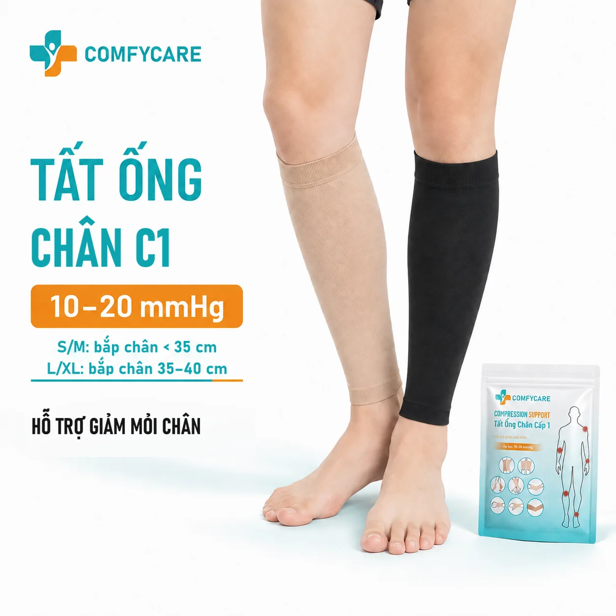 Tất Ống Chân C1 – ảnh 1/9