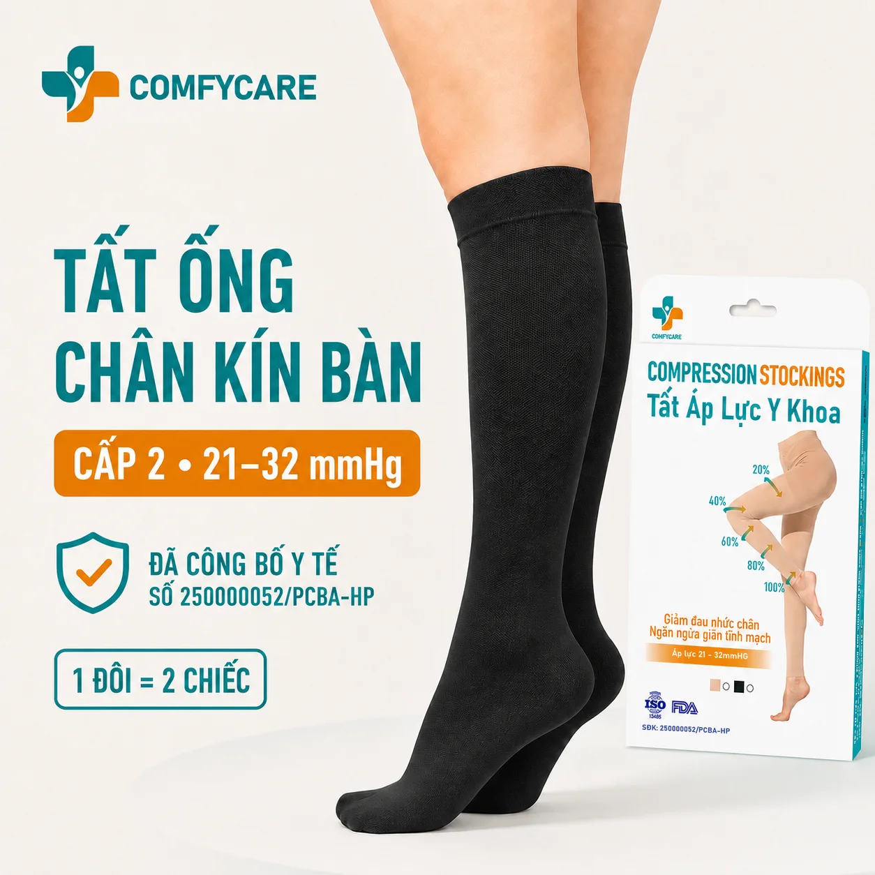 Tất Ống Chân Kín Bàn – ảnh 1/9
