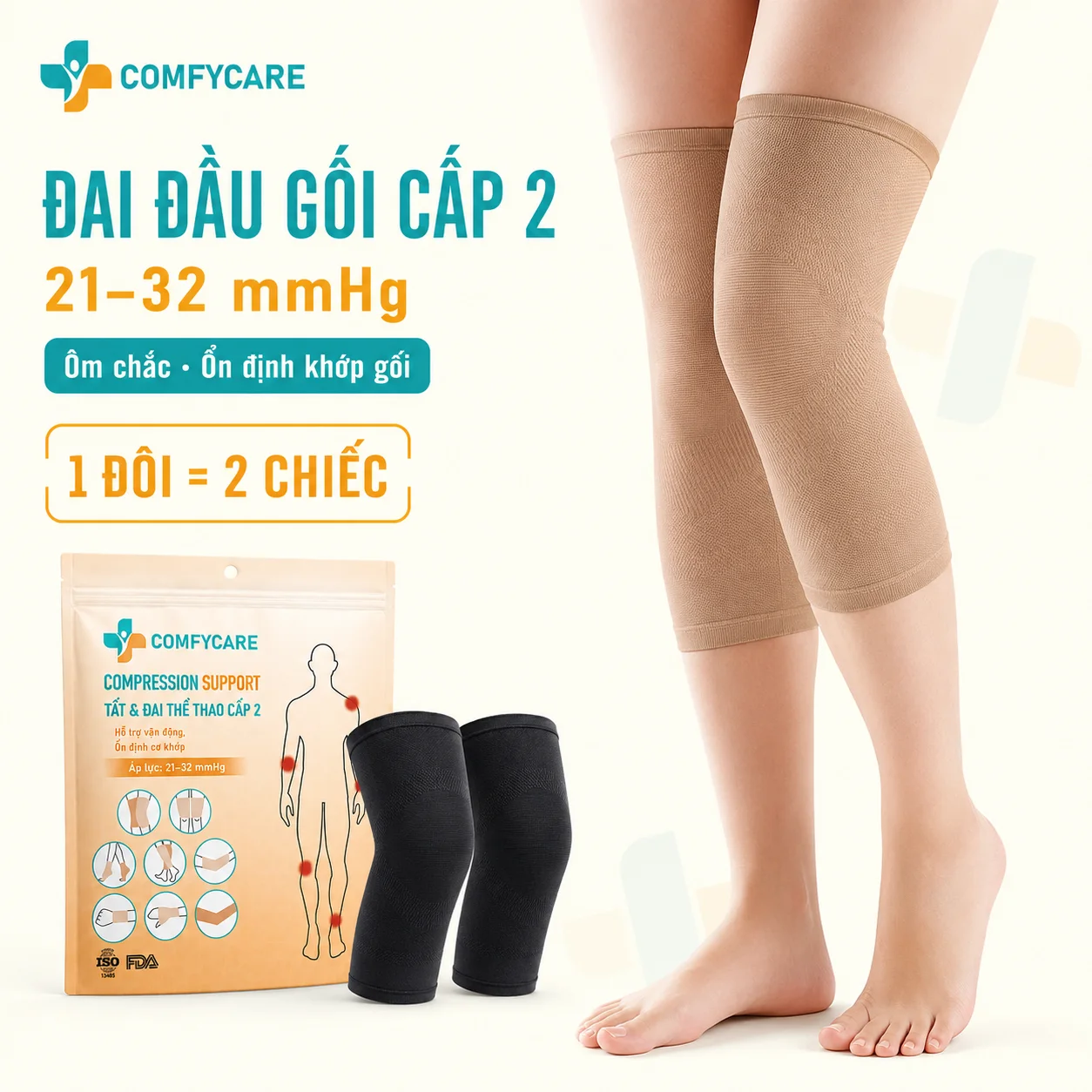 Đai Đầu Gối Cấp 2 – ảnh 1/9